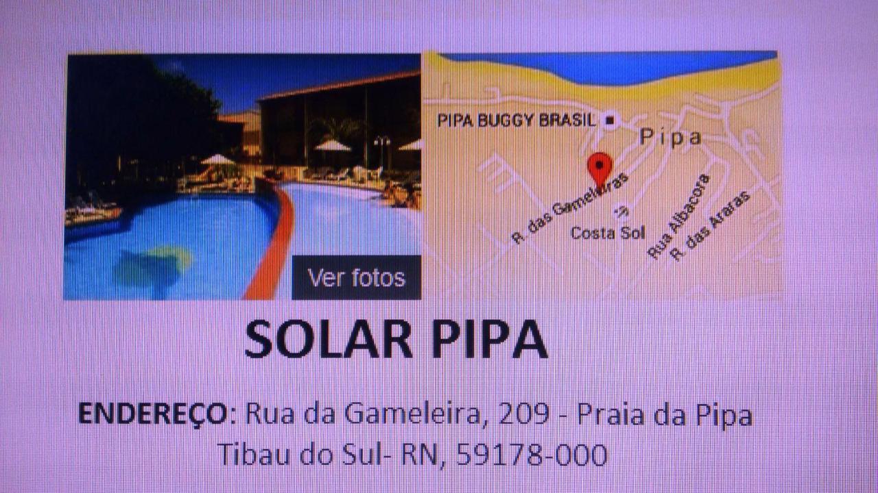Praia de Pipa Chalet Solar Pipa מראה חיצוני תמונה